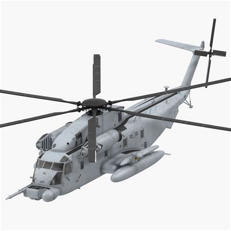 Artstation Sikorsky Mh 53 Pave Low Helicopter 3D Asset
