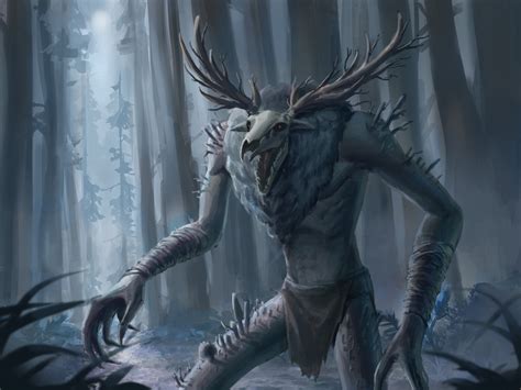 Artstation The Wendigo Artstation The Wendigo