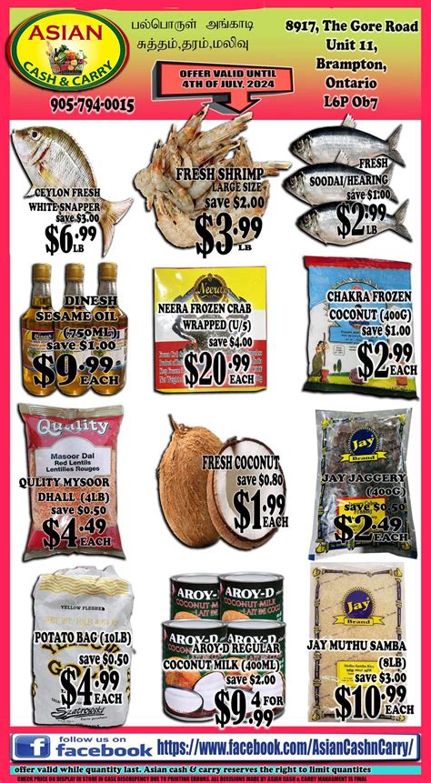 Asian Cash Amp Carry Flyer June 21 To 27 Asian Cash Amp Carry Flyer June 21 To 27