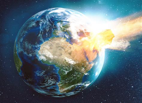 Asteroid Hitting Earth Scenario