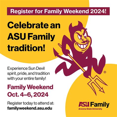 Asu Family Weekend In 2022 Family Weekend Arizona State Family