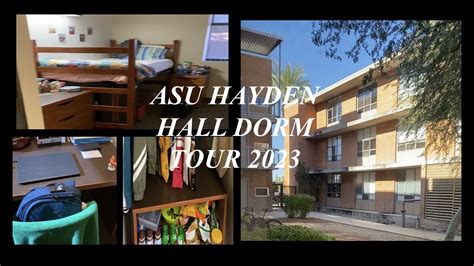 Asu Hayden Hall Dorm Tour 2023 Youtube