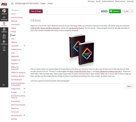Asu Teaching Canvas Lms On Behance