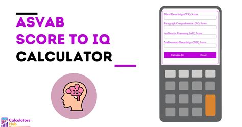 Asvab Score To Iq Calculator