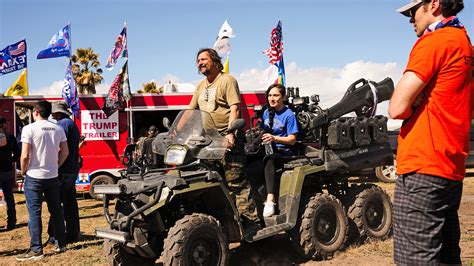 At Rally For Border Security In Texas Fears Of Invasion And Civil