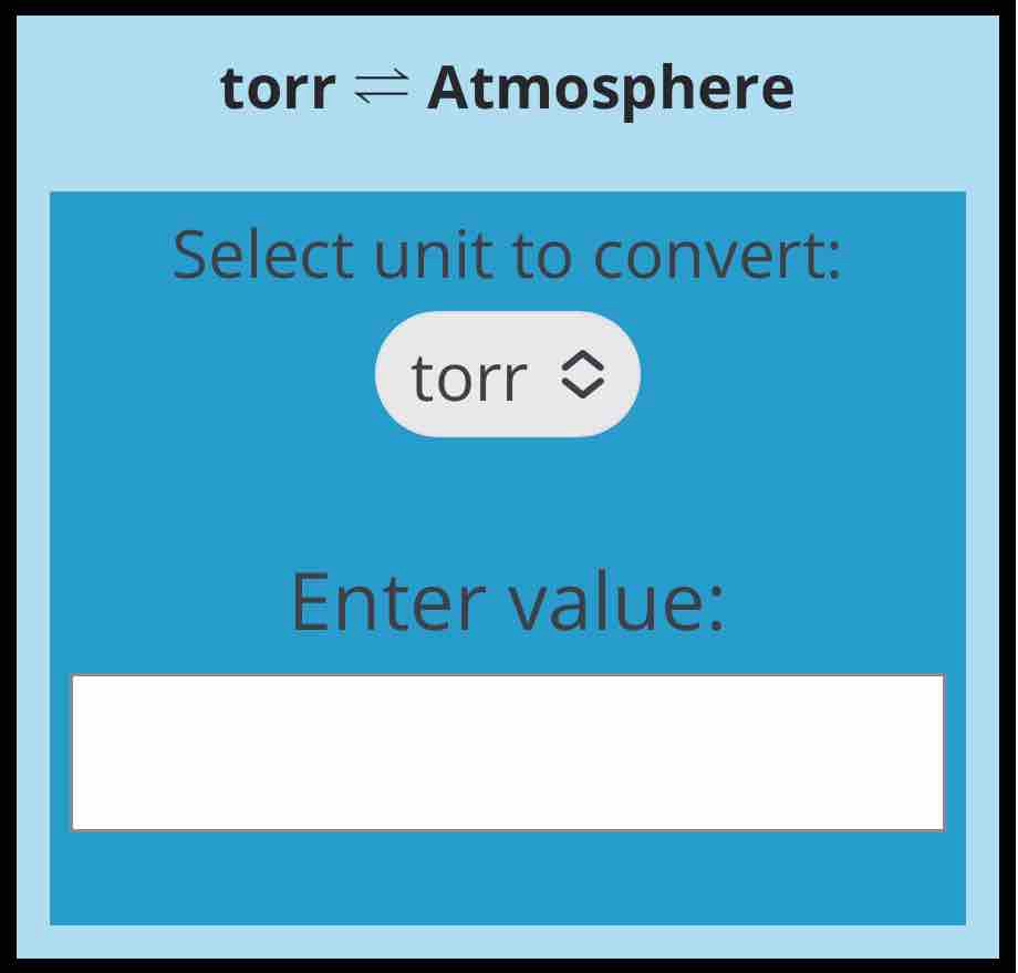 atm to torr converter