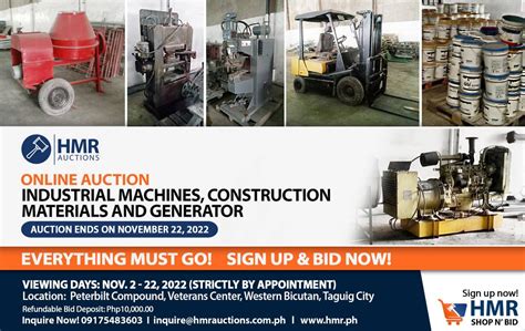 Auction 5716O Industrial Machines Construction Materials And Auction 5716O Industrial Machines Construction Materials And