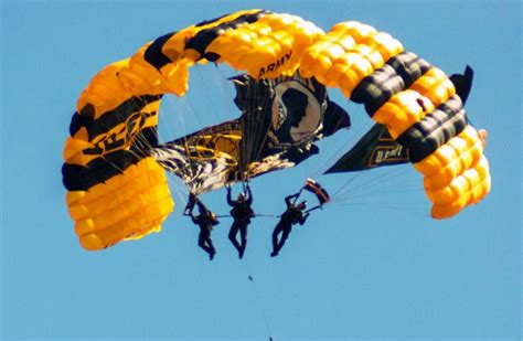 August 10 2024 The U S Army Golden Knights Parachute Team Jumps Out August 10 2024 The U S Army Golden Knights Parachute Team Jumps Out