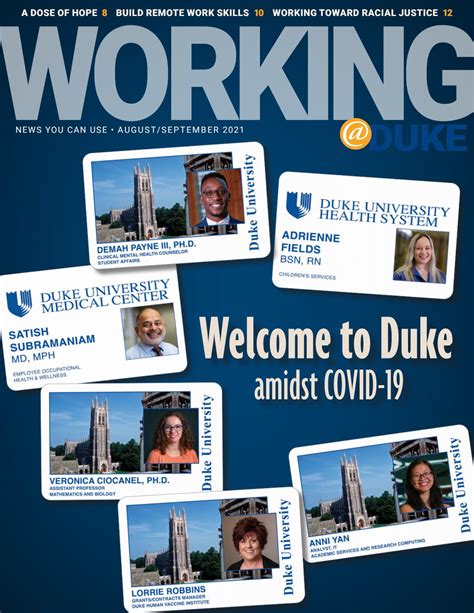 August September 2021 Working Duke By Working Duke Issuu