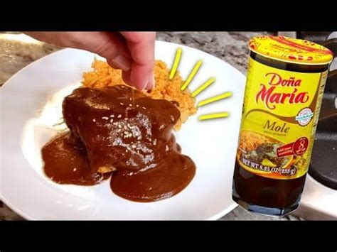 Authentic Dona Maria Mole Sauce Recipe A Mexican Delight Authentic Dona Maria Mole Sauce Recipe A Mexican Delight