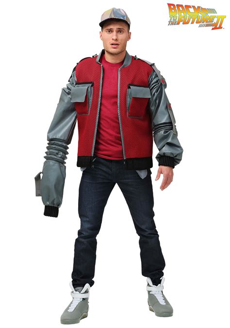 Authentic Marty Mcfly Jacket Costume