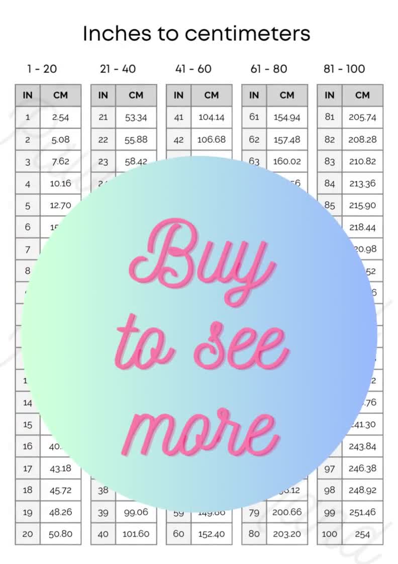 Auto Conversion Centimeters To Inches