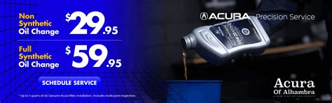 Auto Service Coupons Near Arcadia Acura Of Alhambra
