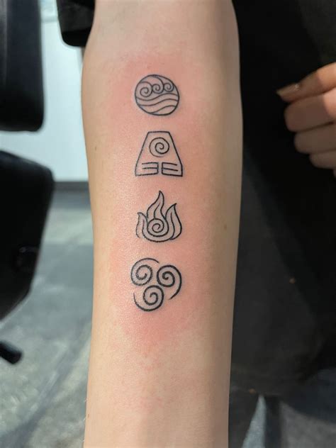 Avatar The Last Airbender Tattoo Ideas Cool Tattoos Inspired By Avatar The Last Airbender