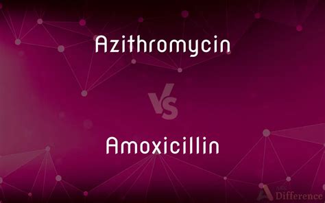 Azithromycin Vs Amoxicillin What S The Difference Azithromycin Vs Amoxicillin What S The Difference