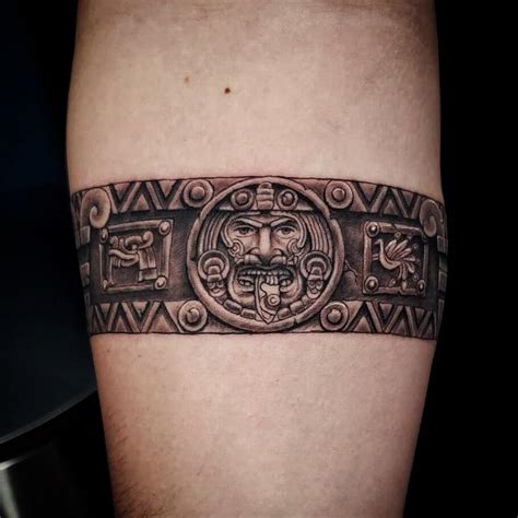 Aztec Arm Tattoo Designs