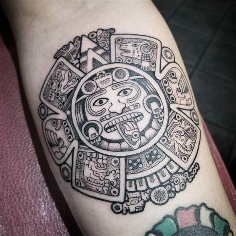 Where To Place An Aztec Calendar Tattoo And What Does It Symbolize?