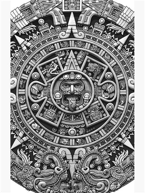 Aztec God Tattoo Designs Printable Calendars At A Glance