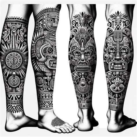 Aztec Tattoos For Guys