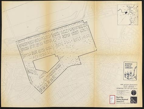 Back Bay Urban Renewal Area R 47 Existing Population Density Back