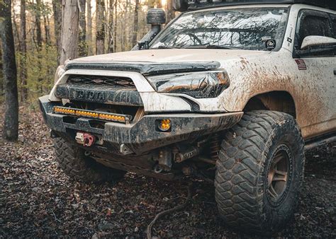 Backwoods Adventure Mods 4Runner 5Th Gen 2010 2024 Hi Lite Overland Front Bumper No Bull Bar