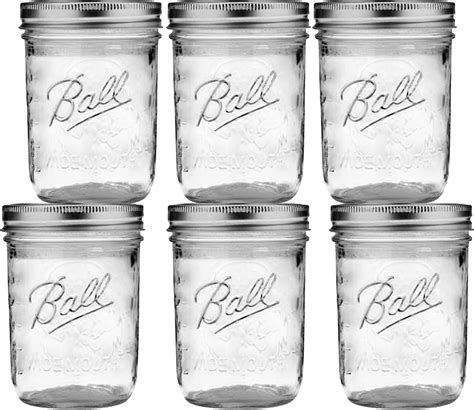 Ball Canning Jars Ball Regular Mouth Pint 8 Pack With Lids Bands For Canning Crafts Mason Jars Ball Canning Jars Ball Regular Mouth Pint 8 Pack With Lids Bands For Canning Crafts Mason Jars