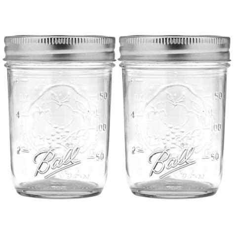 Ball Glass Mason Jar Regular Mouth Variety Pack 2 Pint Size 2 Quart Size Variety Pack Walmart Com
