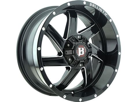 Ballistic Black 961 Guillotine Wheels Ballistic Black 961 Guillotine Wheels