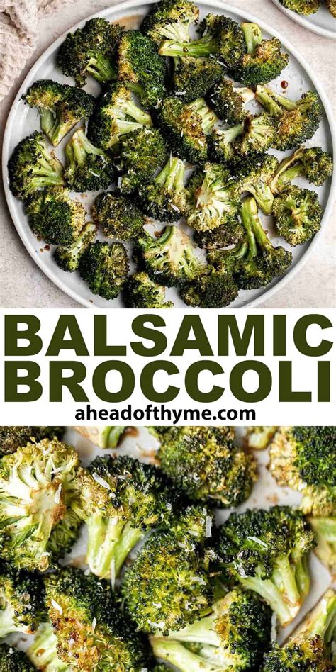 Balsamic Vinegar On Broccoli At Johnny Will Blog