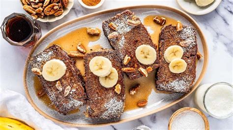 Banana Bread French Toast Recipe Justgreen