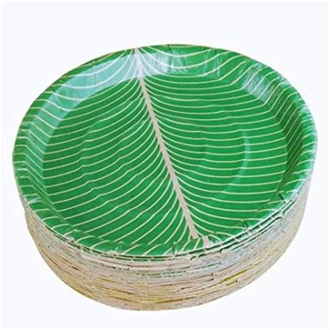 Banana Leaf Paper Plates At Rs 50 Piece Printed Paper Plate In Banana Leaf Paper Plates At Rs 50 Piece Printed Paper Plate In