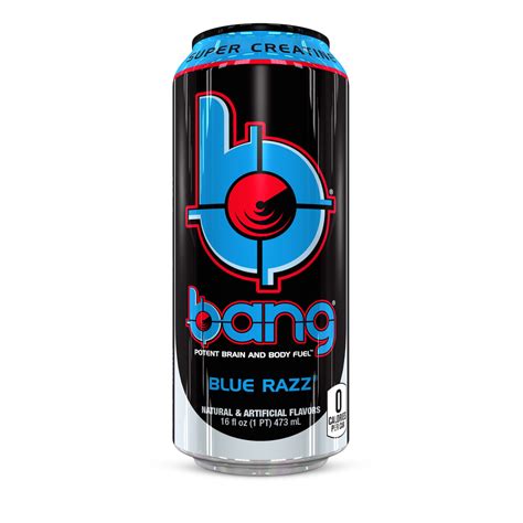 Bang Energy Blue Razz Energy Drink 16 Oz At Menards