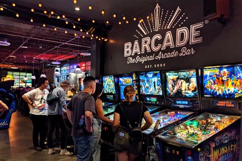 Barcade A Retro Arcade Experience With Delicious Food And Drinks Barcade A Retro Arcade Experience With Delicious Food And Drinks
