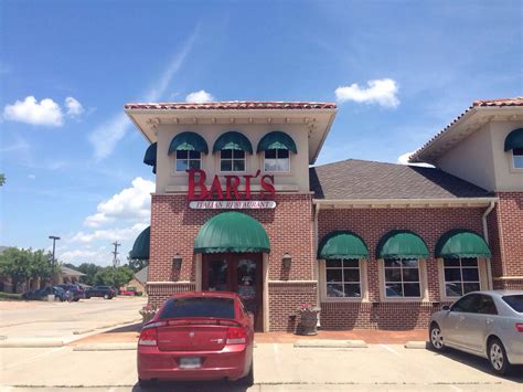 Bari S Pasta Pizza Flower Mound Tx 3472 Long Prairie Rd Hours Menu Order