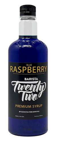 Barista 22 Blue Raspberry Syrup 750 Ml