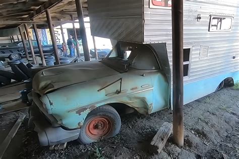 Barn Found 1957 Buick Roadmaster Camper Is A Home Built Mystery