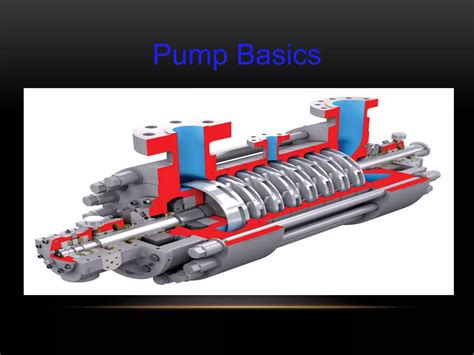 Basics Of Pump Ppt Basics Of Pump Ppt