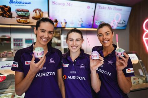 Baskin Robbins Amp Queensland Firebirds Partner Up For Sweet Moments In Baskin Robbins Amp Queensland Firebirds Partner Up For Sweet Moments In