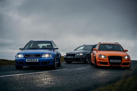 Battle Of The Audi Rs4 Generations Group Test Review Of The B5 B7 And B8