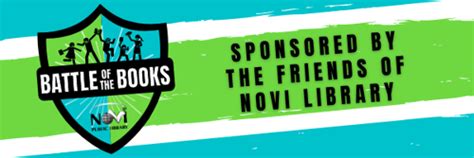 Battle Of The Books Novi Library