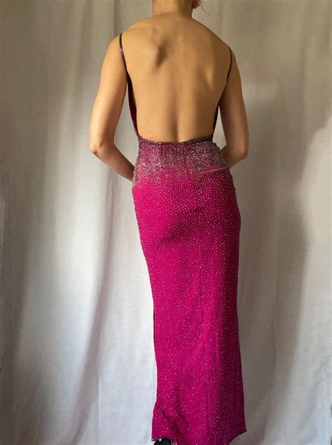 Beaded Backless Gown: Ultimate Elegance Reveal