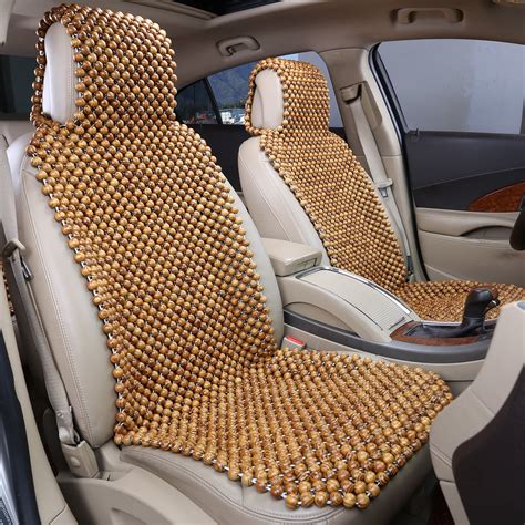 Stylish and Comfortable Beaded Seat Cover for Your Car