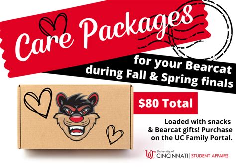 Bearcat Care Packages The Uc Family Portal