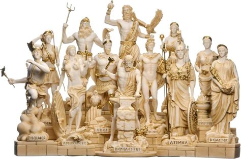Beautifulgreekstatues Set All The 12 Olympian Gods Of Mount Olympus Beautifulgreekstatues Set All The 12 Olympian Gods Of Mount Olympus