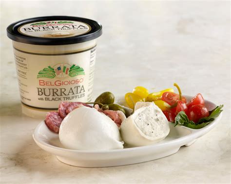Belgioioso Cheese Burrata With Black Truffles Same Day Delivery Or