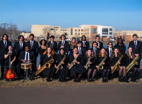 Beloit Memorial High School Jazz Orchestra Mendelssohn Performing