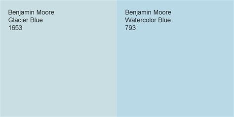 Benjamin Moore S Glacier Blue 1653