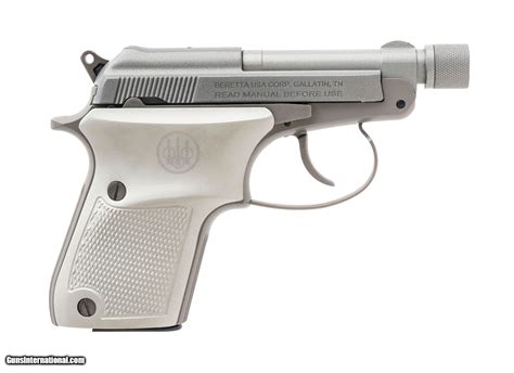 Beretta 21A Bobcat Ghost Buster Threaded Barrel 22 Lr Pistol