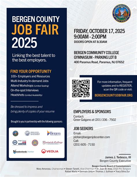 Bergen County Job Fair Returns With Over 100 Employers