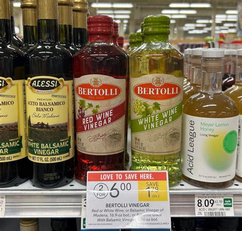 Bertolli Vinegar Just 2 50 At Publix Iheartpublix
